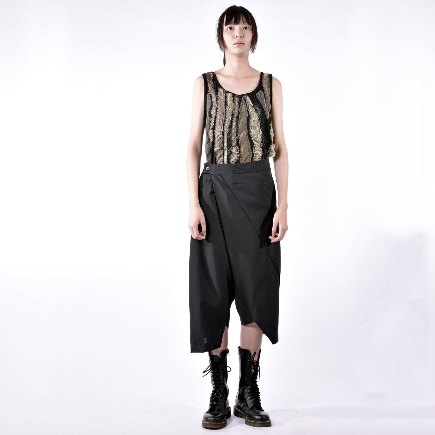 Trousers - Asymmetric Fold