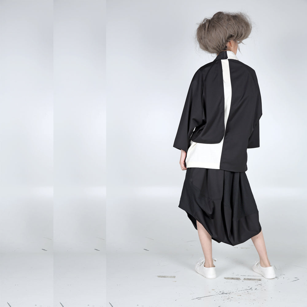 Jacket - Padded Lace & Juxtaposed Layers - phenotypsetter, fashion designer label, unisex, women, accessories