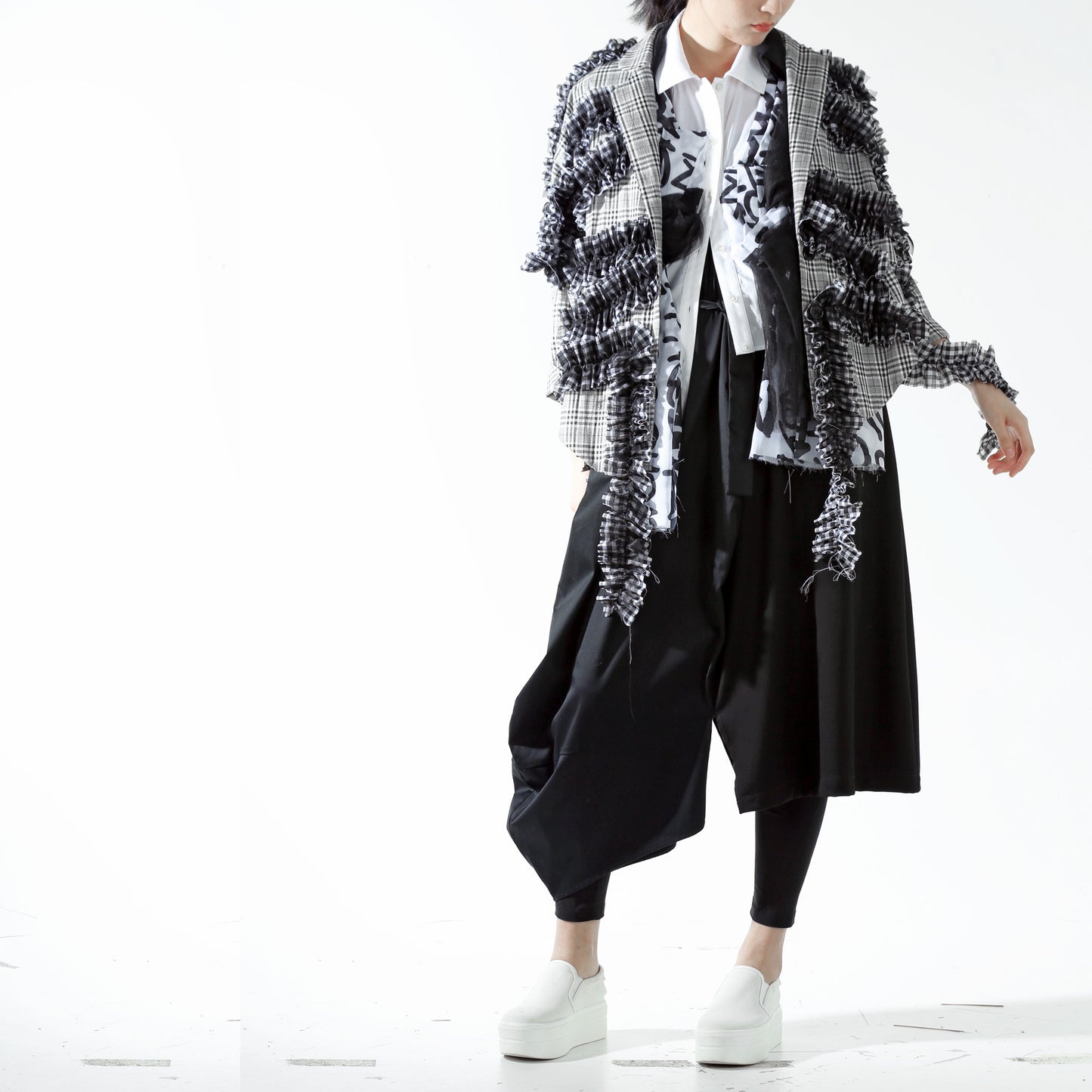 Jacket - Z Ruffle - phenotypsetter, fashion designer label, unisex, women, accessories