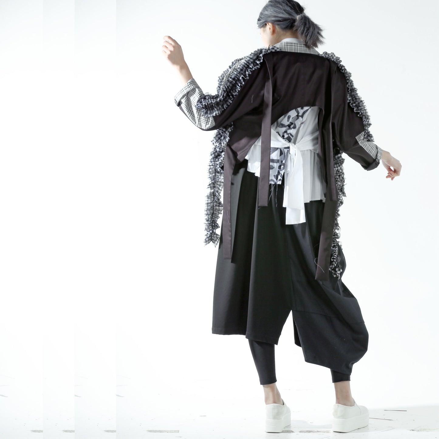Jacket - Z Ruffle - phenotypsetter, fashion designer label, unisex, women, accessories