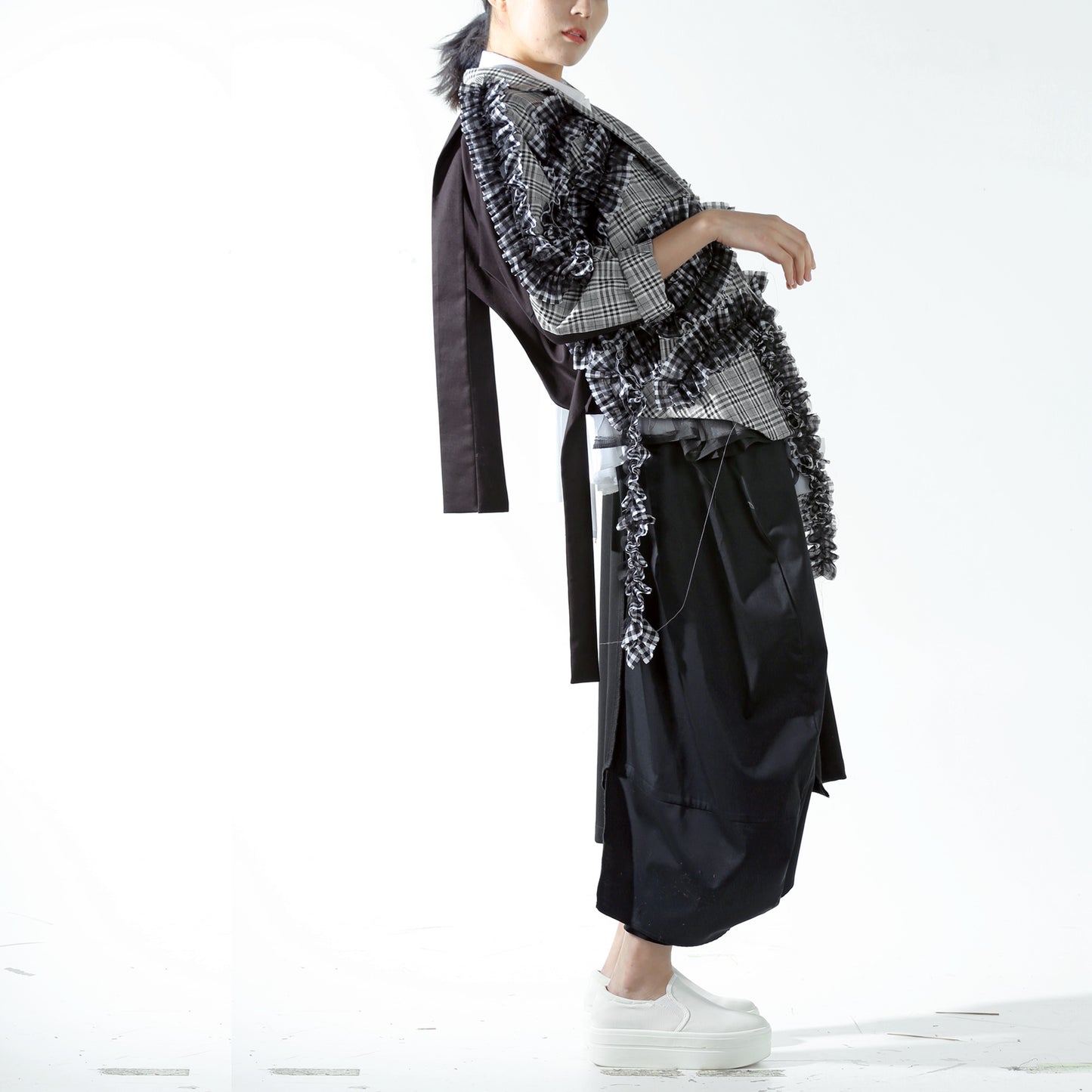 Jacket - Z Ruffle - phenotypsetter, fashion designer label, unisex, women, accessories