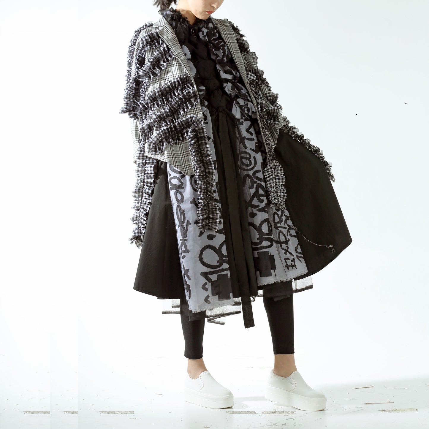 Jacket - Z Ruffle - phenotypsetter, fashion designer label, unisex, women, accessories