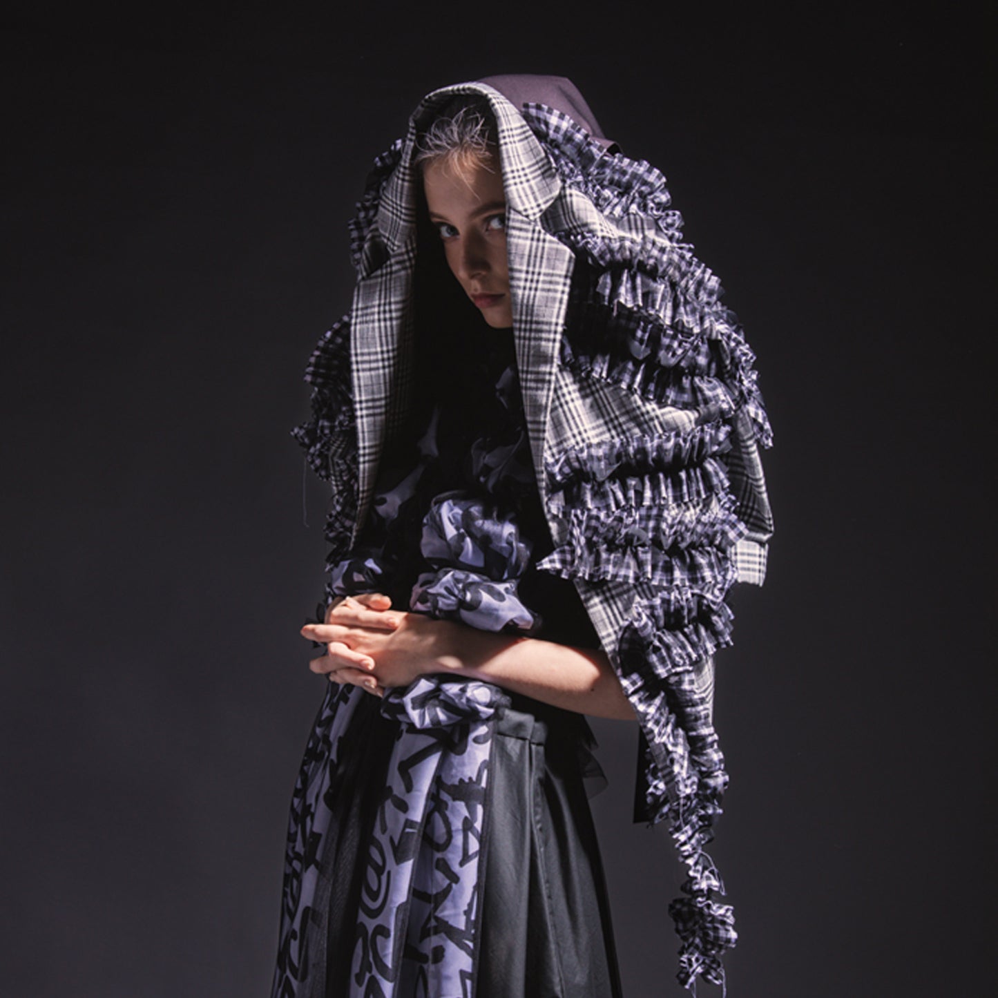 Jacket - Z Ruffle - phenotypsetter, fashion designer label, unisex, women, accessories