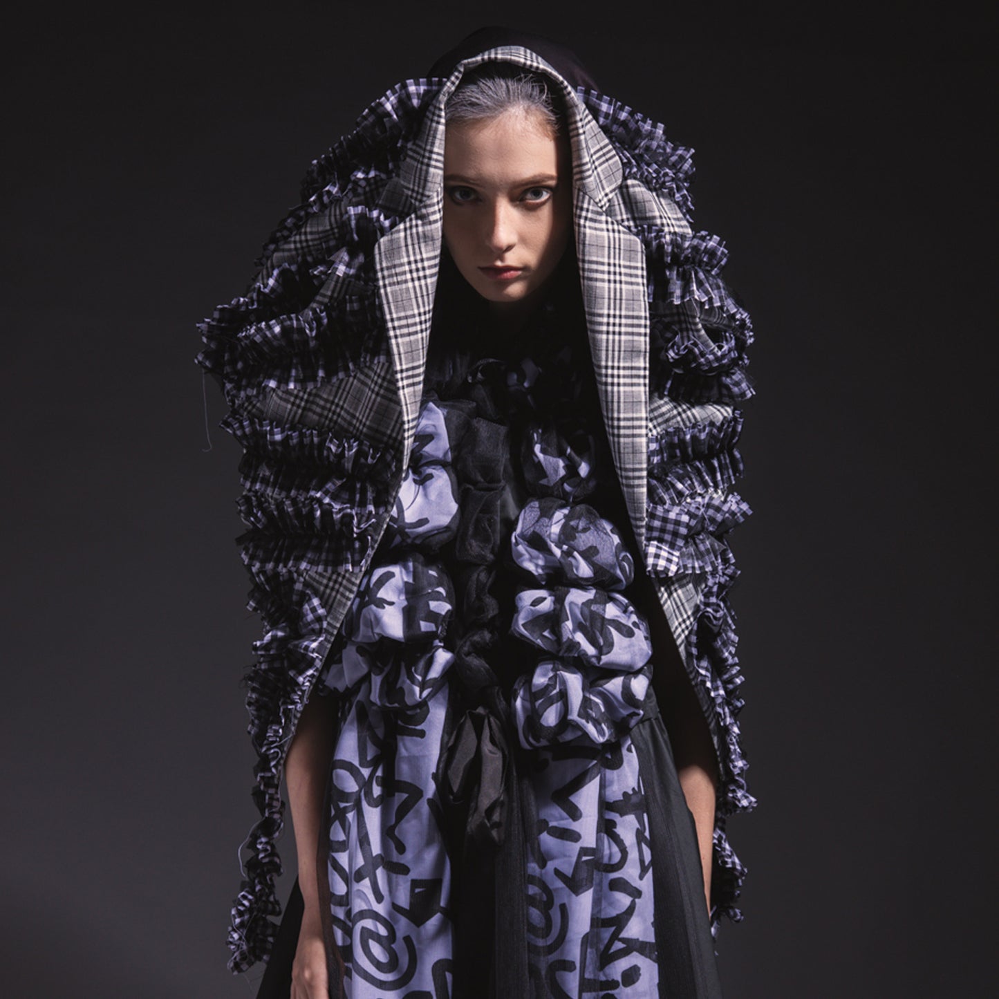Jacket - Z Ruffle - phenotypsetter, fashion designer label, unisex, women, accessories