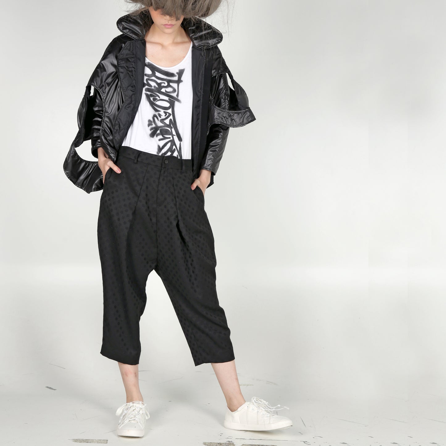 Trousers - Wide Pleats - phenotypsetter, fashion designer label, unisex, women, accessories