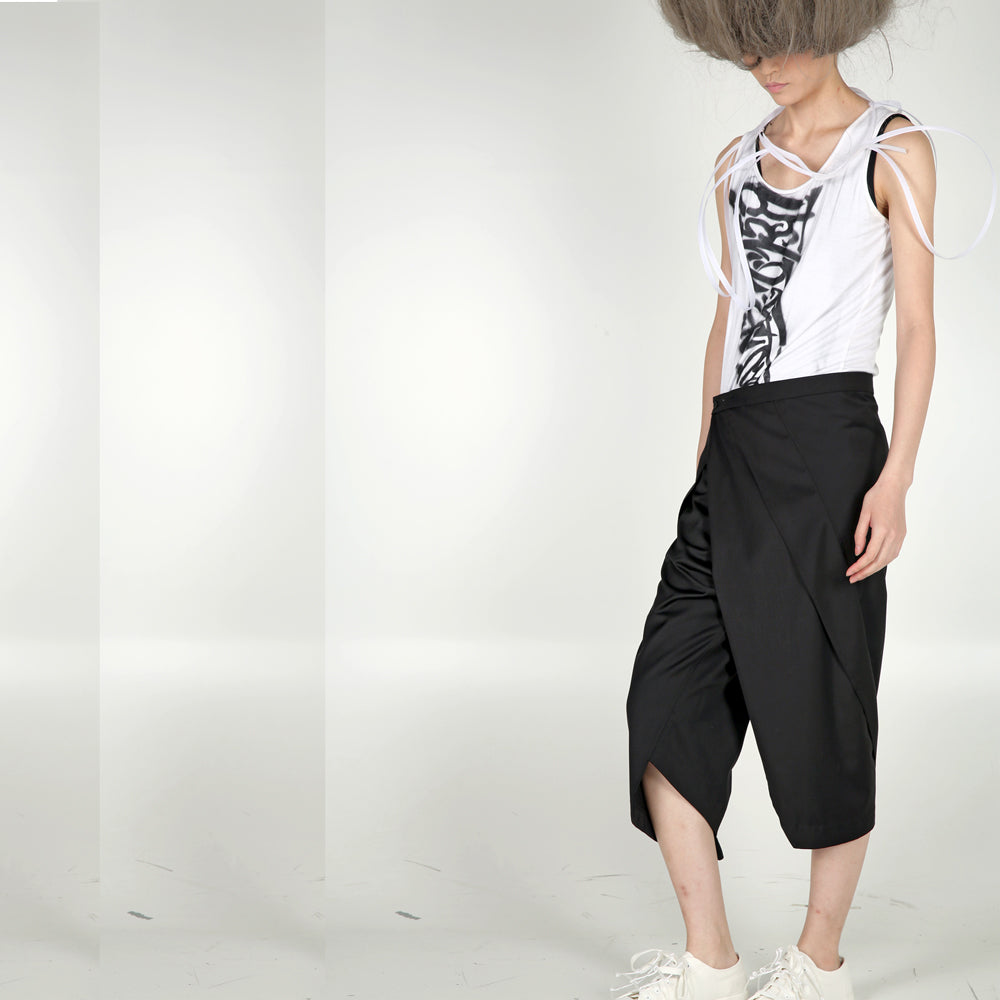 Trousers – Asymmetric Folding - phenotypsetter, fashion designer label, unisex, women, accessories