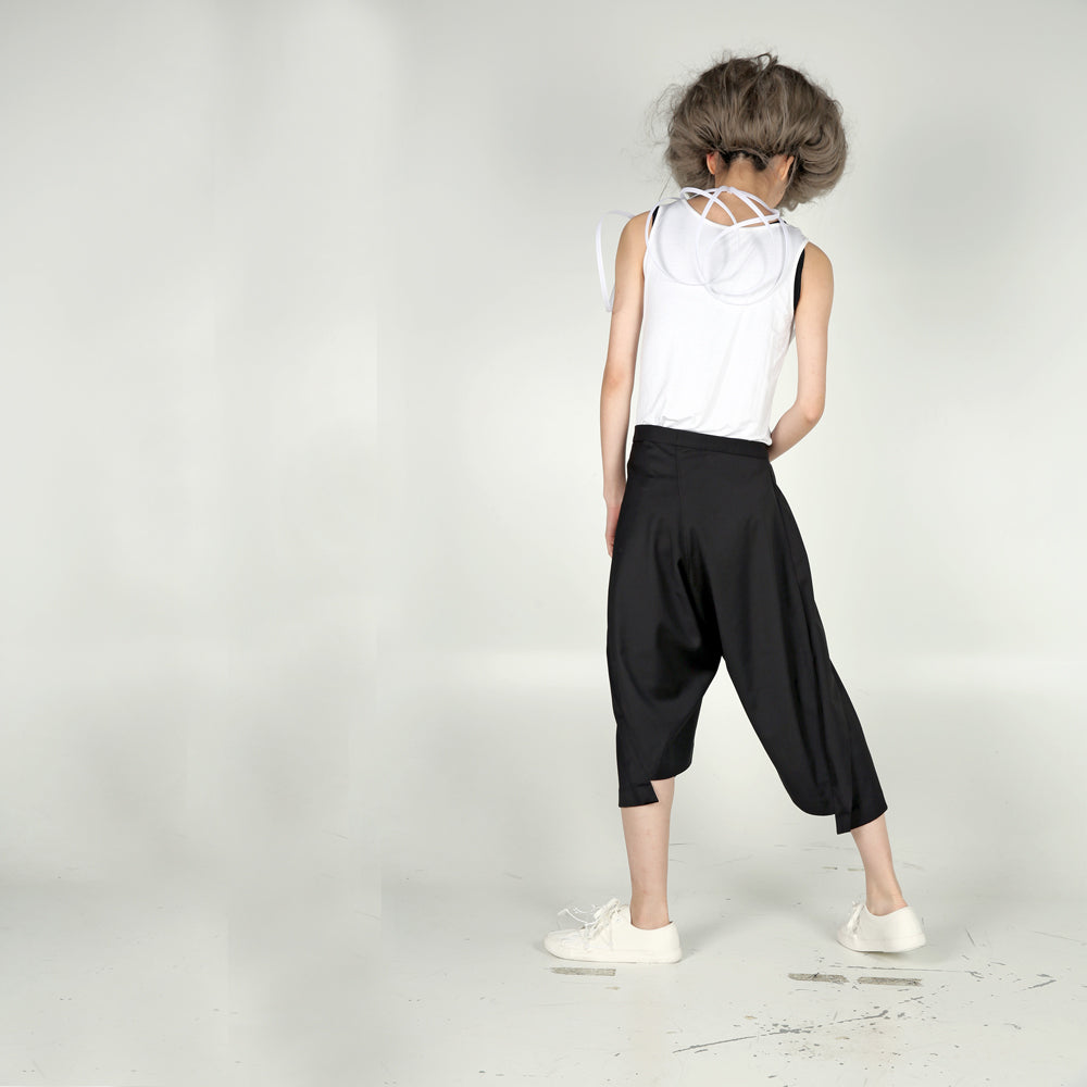 Trousers – Asymmetric Folding - phenotypsetter, fashion designer label, unisex, women, accessories