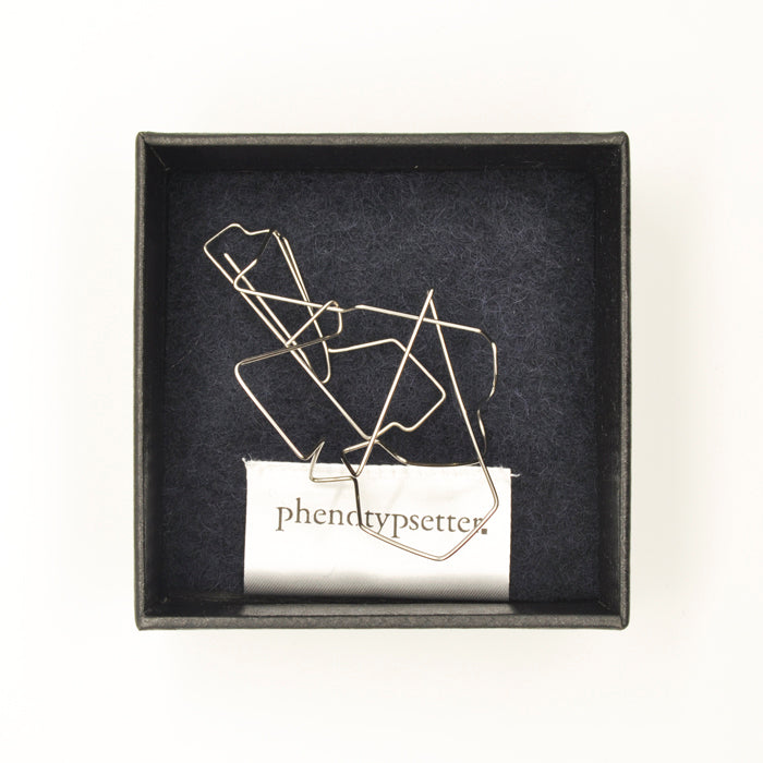 Wire Brooch Clip – Geometric Tenny Lo