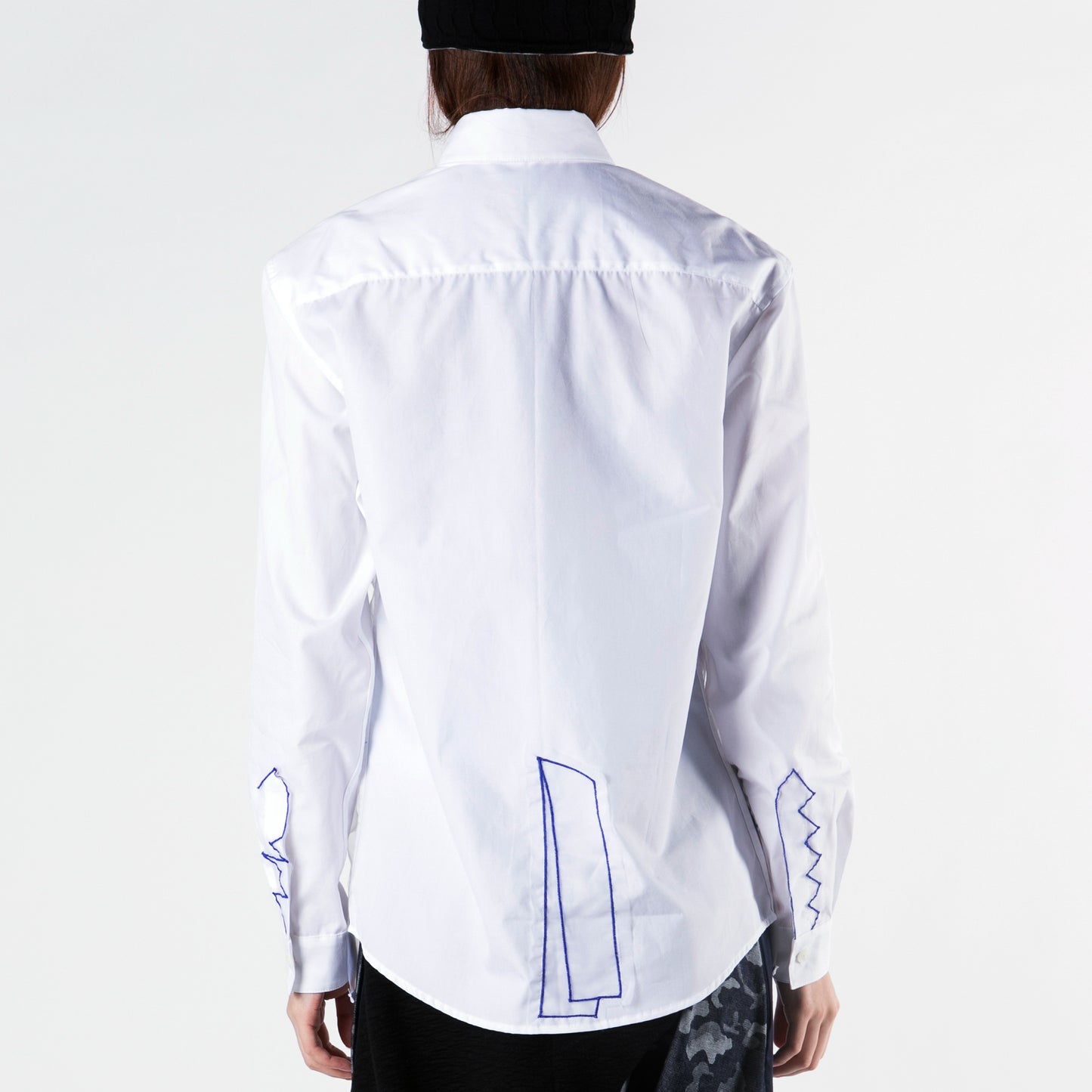 Shirt Embroidery Jacket on Organza phenotypsetter