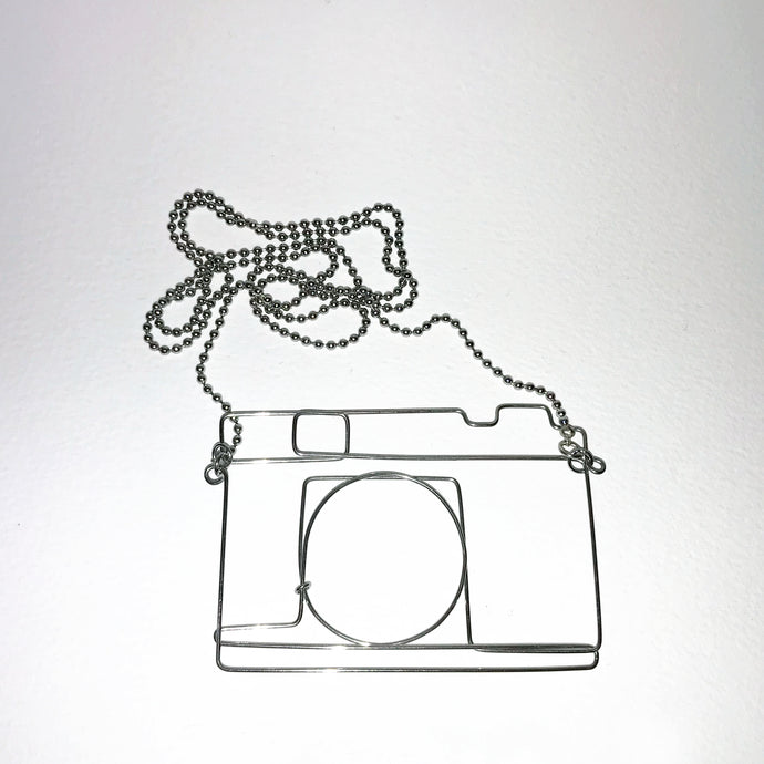 Wire Cam Necklace - phenotypsetter, fashion designer label, unisex, women, accessories