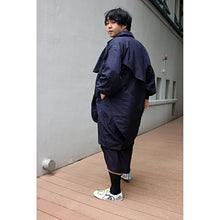 Load image into Gallery viewer, Long Coat Cocoon Elevated Panels with Padding - phenotypsetter, fashion designer label, unisex, women, accessories
