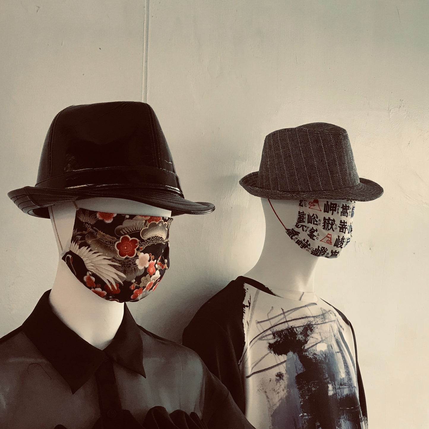 Cloth Face Mask - Fabric from Japan - phenotypsetter, fashion designer label, unisex, women, accessories