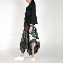Load image into Gallery viewer, Jacket - Gathered Panels &amp; Double Lapels - phenotypsetter, fashion designer label, unisex, women, accessories
