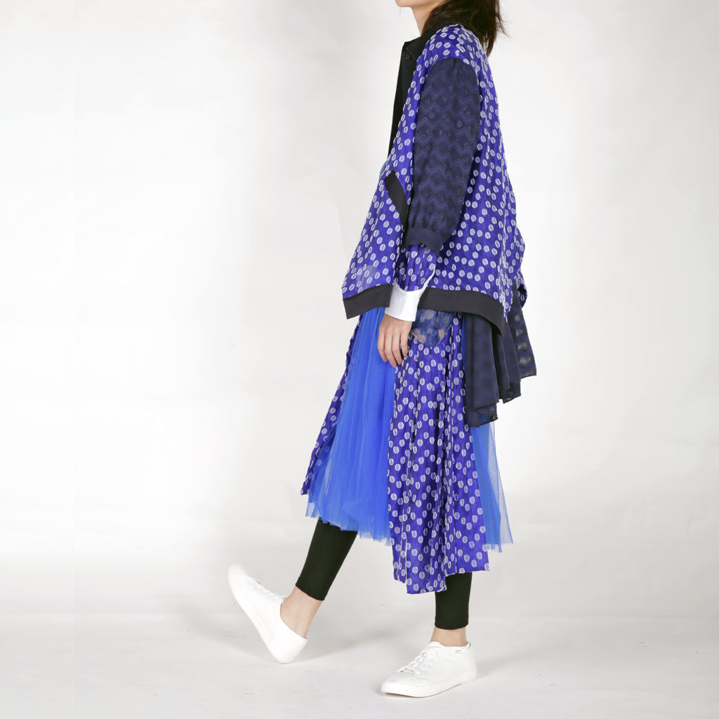 Skirts - Layers of Tapes, Mesh and Shirt - phenotypsetter, fashion designer label, unisex, women, accessories