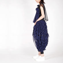 Load image into Gallery viewer, Skirt - Gathered Chiffon Cocoon Skirt
