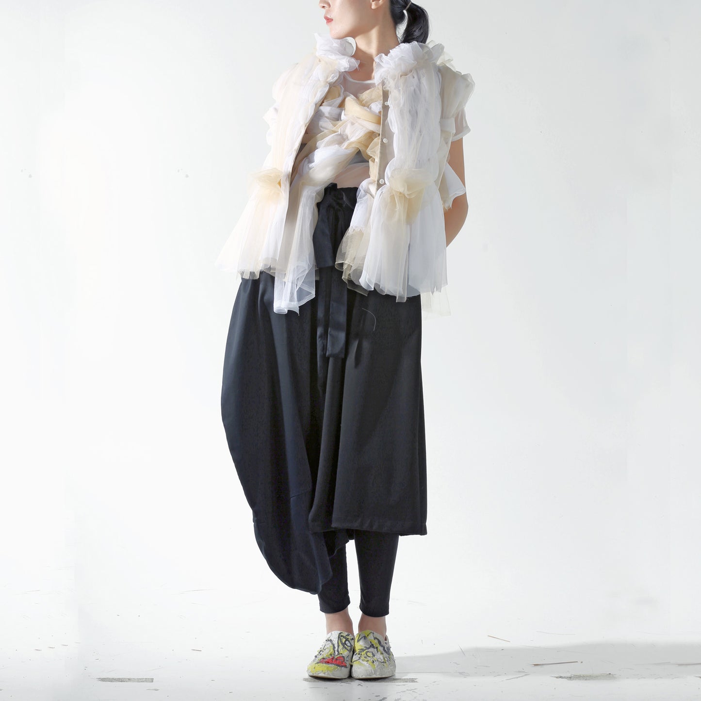 Skirt - Half Cocoon & Half A line - phenotypsetter, fashion designer label, unisex, women, accessories