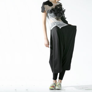 Trousers - Asymmetric leg width - phenotypsetter, fashion designer label, unisex, women, accessories