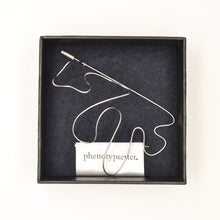 Load image into Gallery viewer, Wire Brooch Pin – Wave - phenotypsetter

