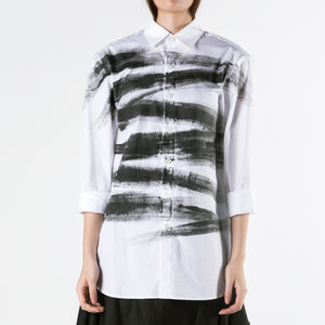 Shirt Hand-painted Strokes - phenotypsetter, fashion designer label, unisex, women, accessories